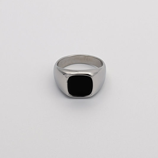 Black Stone Ring